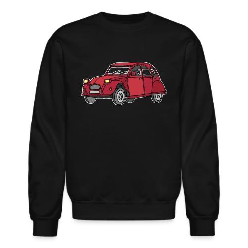 Red car 2CV - Unisex Crewneck Sweatshirt