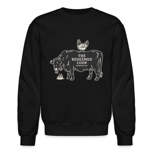 Cow & Chicken - Unisex Crewneck Sweatshirt