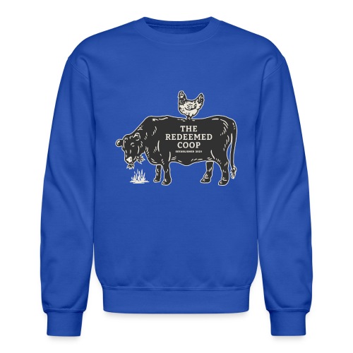 Cow & Chicken - Unisex Crewneck Sweatshirt