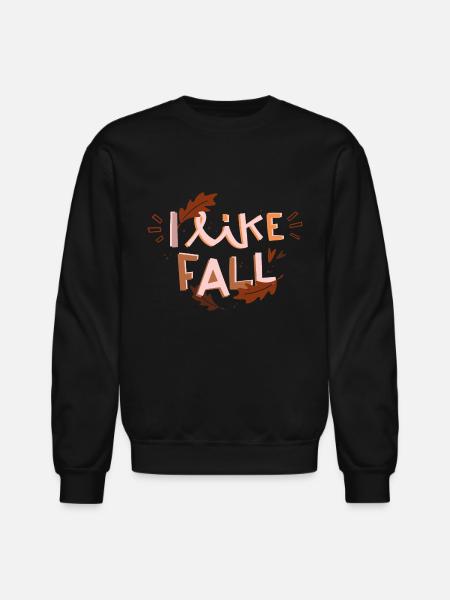 a fantastic fall - Unisex Crewneck Sweatshirt - black