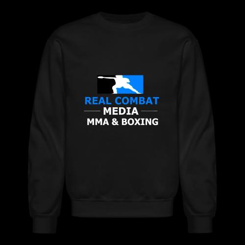 RCM MMA & BOXING Light Blue White Text - Unisex Crewneck Sweatshirt
