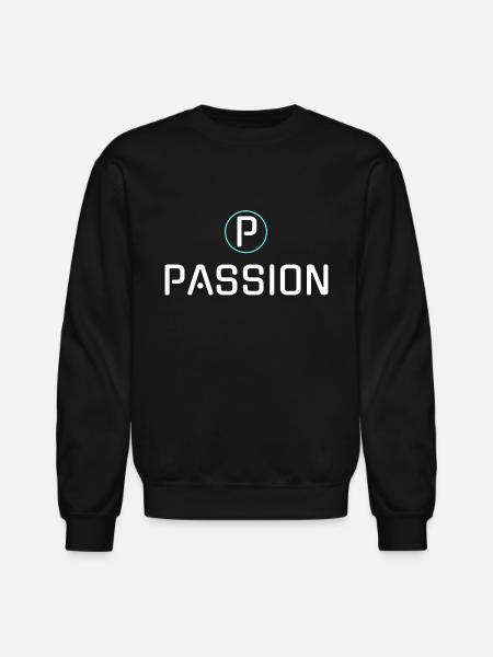 Passion - Unisex Crewneck Sweatshirt - black