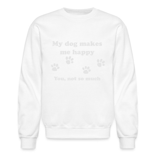 dog_happy - Unisex Crewneck Sweatshirt