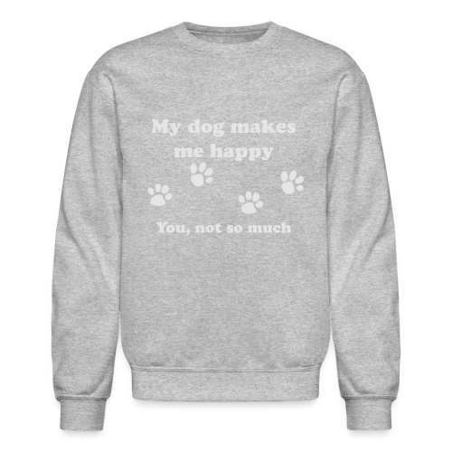dog_happy - Unisex Crewneck Sweatshirt