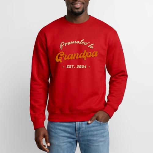 Promoted to Grandpa 2024 - Unisex Crewneck Sweatshirt