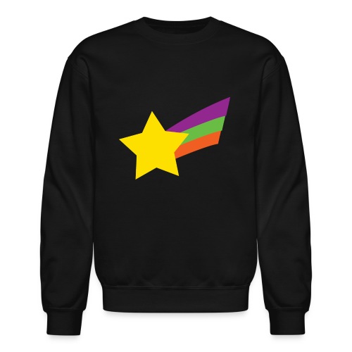 Rainbow Star - Unisex Crewneck Sweatshirt