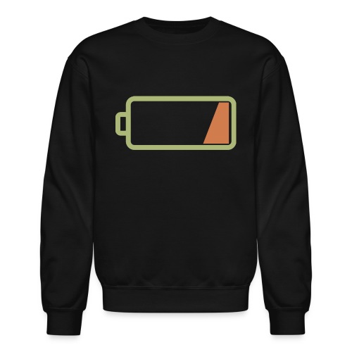 Silicon Valley - Low Battery - Unisex Crewneck Sweatshirt