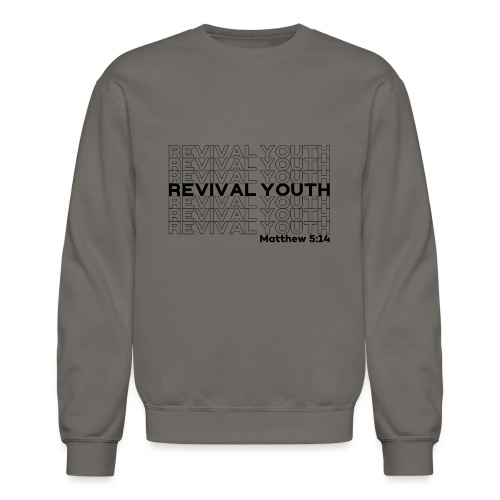 Revival Youth Grocery Bag Design - Unisex Crewneck Sweatshirt