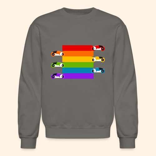 Pride on the Game Grid - Unisex Crewneck Sweatshirt