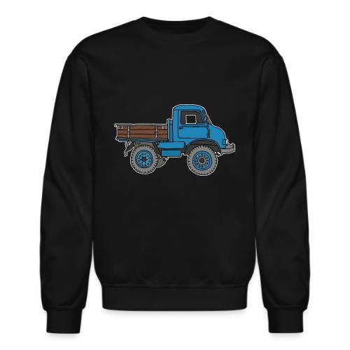 Blue off-road truck - Unisex Crewneck Sweatshirt