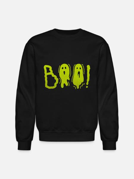 Boo - Unisex Crewneck Sweatshirt - black