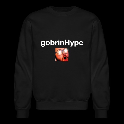 Gobrin Hype White - Unisex Crewneck Sweatshirt