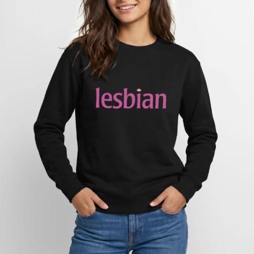 Lesbian Text - Unisex Crewneck Sweatshirt