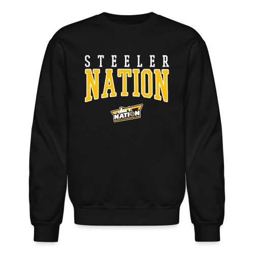 SteelerNation.com - Retro Block - Unisex Crewneck Sweatshirt