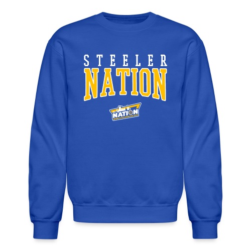 SteelerNation.com - Retro Block - Unisex Crewneck Sweatshirt