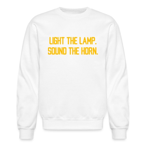 Light the Lamp. Sound the Horn. Party Hard. - Unisex Crewneck Sweatshirt