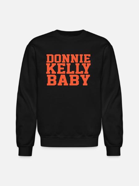 DONNIE KELLY BABY - Unisex Crewneck Sweatshirt - black