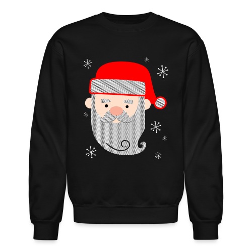 Santa Claus Texture - Unisex Crewneck Sweatshirt