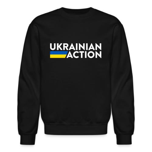 UA logo white - Unisex Crewneck Sweatshirt