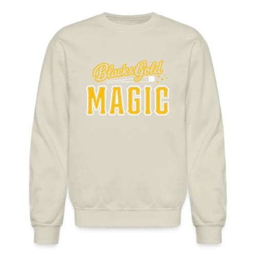 Black & Gold Magic - Unisex Crewneck Sweatshirt