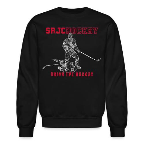SRJC Hockey - Bring the Ruck (red/white) - Unisex Crewneck Sweatshirt