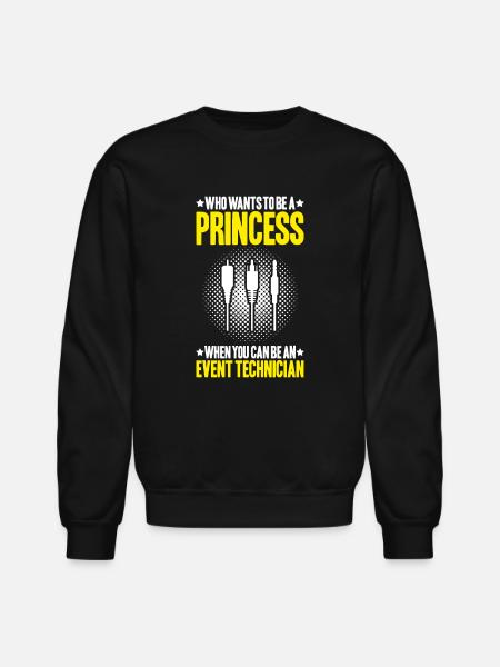 Event Technician Event Technology - Unisex Crewneck Sweatshirt - black