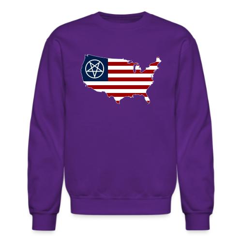 United Satanic America - Unisex Crewneck Sweatshirt