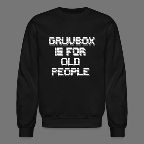 Gruvbox Old People ASCII - Unisex Crewneck Sweatshirt