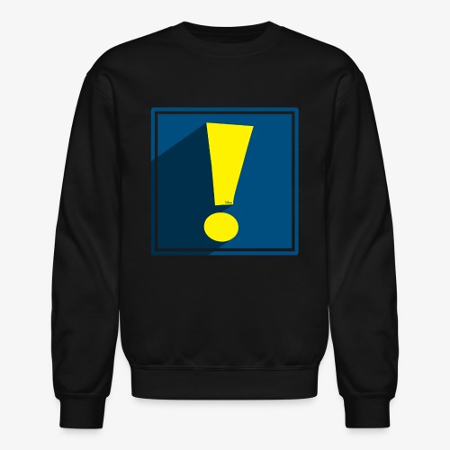 Whee Shadow Exclamation Point - Unisex Crewneck Sweatshirt