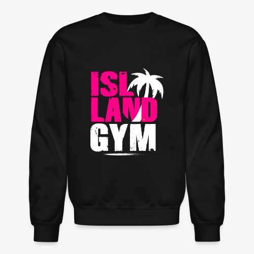 Island Gym 1 pink color IG - Unisex Crewneck Sweatshirt