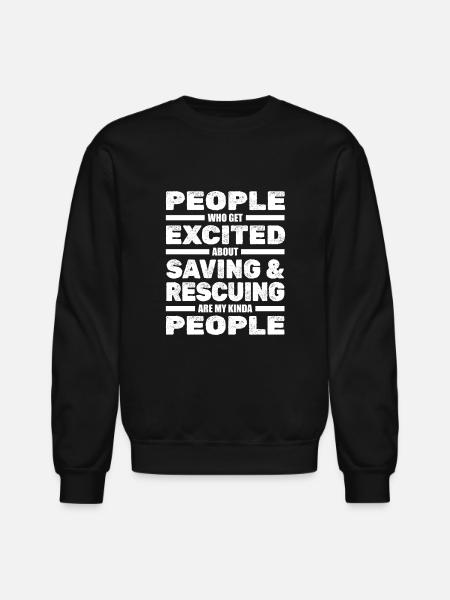 EMT Paramedic - Unisex Crewneck Sweatshirt - black