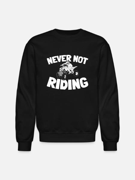 Quad Bike - Unisex Crewneck Sweatshirt - black