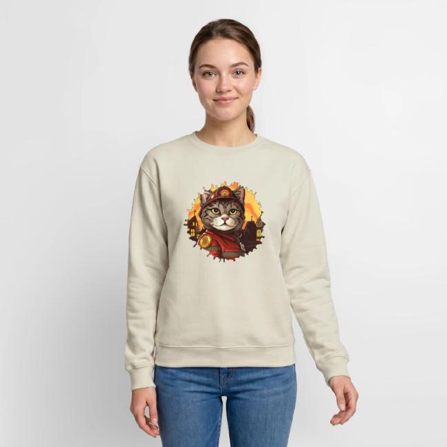 Firefighter cat
