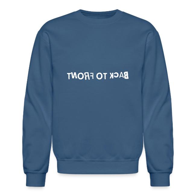 Back To Front Word Art