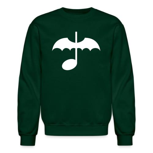 Music Note with Bat Wings - Unisex Crewneck Sweatshirt