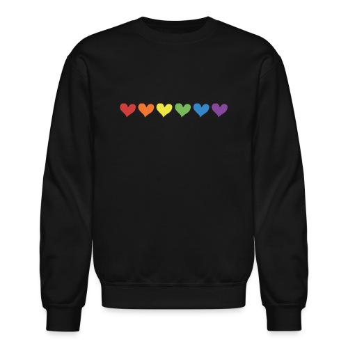 Pride Hearts - Unisex Crewneck Sweatshirt