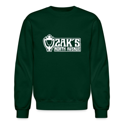Zak's North Avenue - White - Unisex Crewneck Sweatshirt
