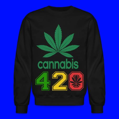 Light Hearted 420 Make It Legal Weed Marijuana - Unisex Crewneck Sweatshirt
