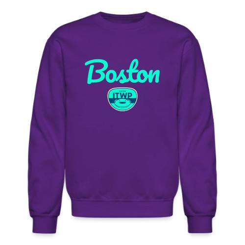 Classic Boston Baseball Script - Unisex Crewneck Sweatshirt