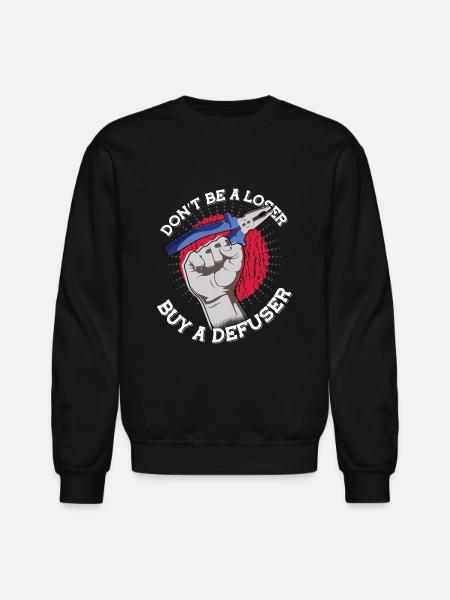 Buy A Defuser - Unisex Crewneck Sweatshirt - black