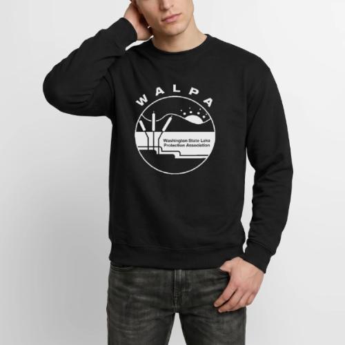 white logo - Unisex Crewneck Sweatshirt