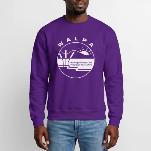 white logo - Unisex Crewneck Sweatshirt