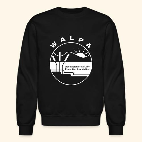 white logo - Unisex Crewneck Sweatshirt