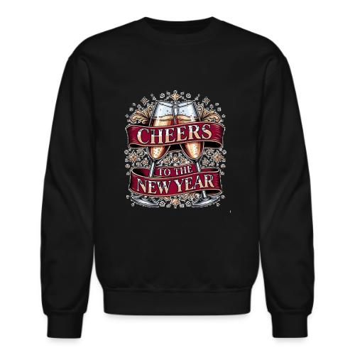 New Year's Champagne T-Shirt - Unisex Crewneck Sweatshirt