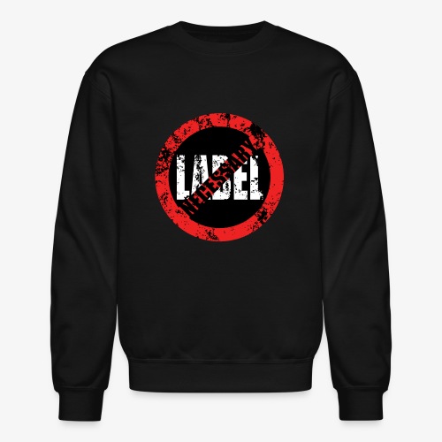 No Label Necessary Logo OG - Unisex Crewneck Sweatshirt