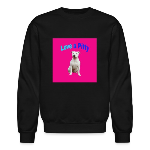 Pink Pit Bull - Unisex Crewneck Sweatshirt