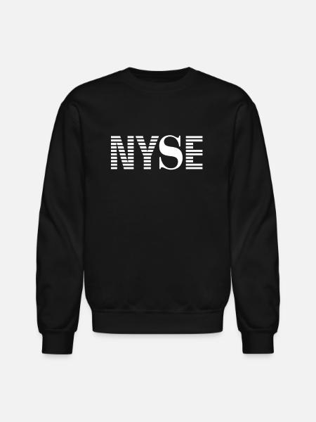 Nyse New York Stock Exchange - Unisex Crewneck Sweatshirt - black