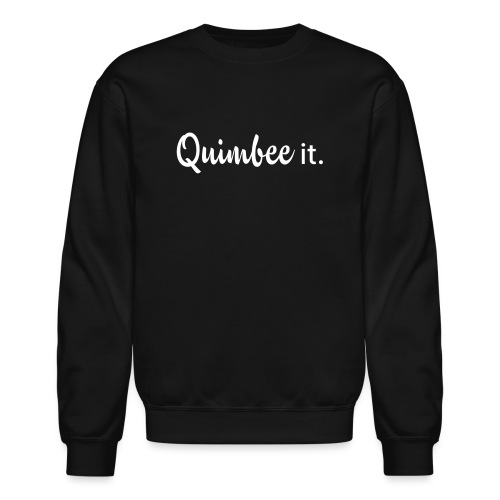 Quimbee it white - Unisex Crewneck Sweatshirt