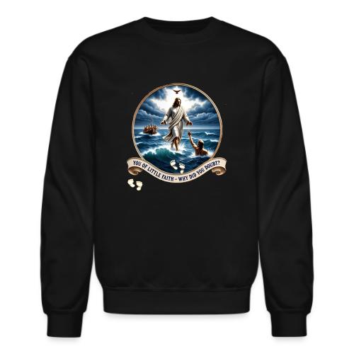 Walking On Water Faith T Shirt, Christian Miracle - Unisex Crewneck Sweatshirt