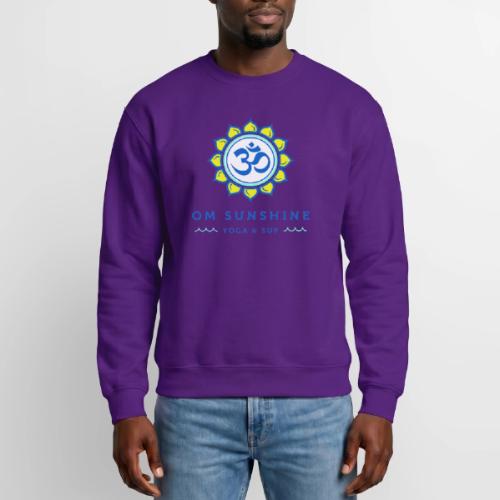 Om Sunshine Yoga transparent back original file - Unisex Crewneck Sweatshirt